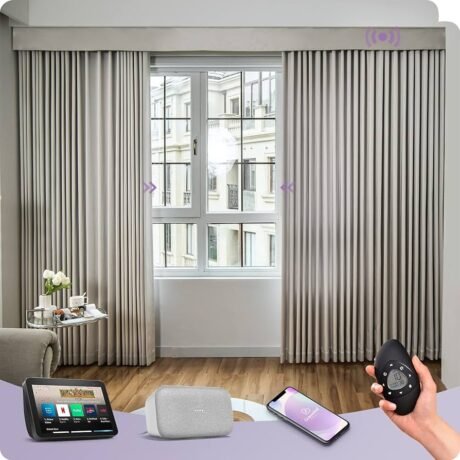 Motorized Curtains Dubai - Smart Curtains With Fast Installation.