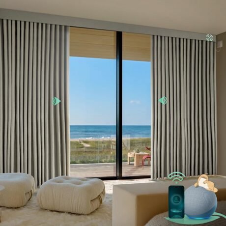 Motorized Curtains Dubai | Premium Remote Curtains 2024.