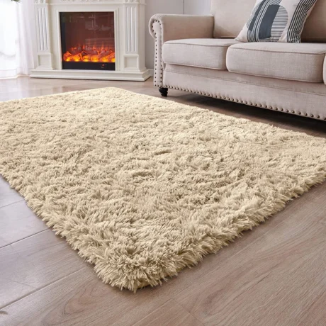 Elevate Your Interior Design With White Shaggy Rugs Dubai | Washable Rugs | 30% Off.