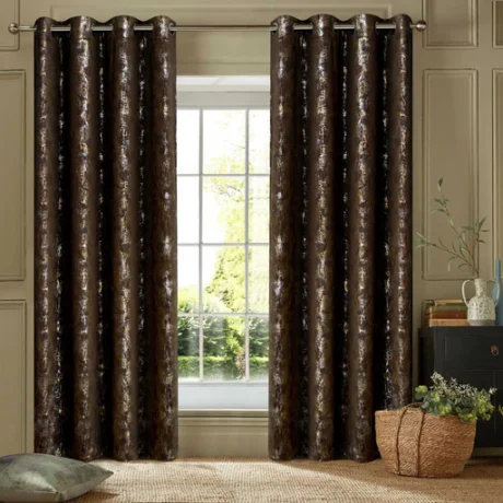 Buy Stylish Brown Valvet Curtains Panels Dubai 2024 | Upto 30% Off.