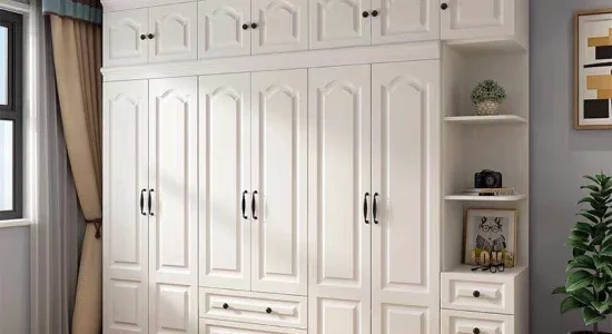 Wholesale High Quality Large Storage Wooden Closet Cabinet Wardrobe - By Furniture Dubai.