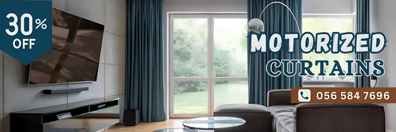 Buy Motorized Curtains Dubai | Buy Smart Curtains At 30% Off.