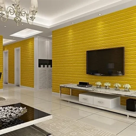 Self adhesive brick Wallpaper Dubai | #1 Quality Waterprof Wallpaper.